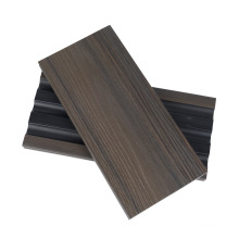 Half Solid Soft Touching Wood Grain Wood Plastic 3rd Generation Composite Decking for Outdoor